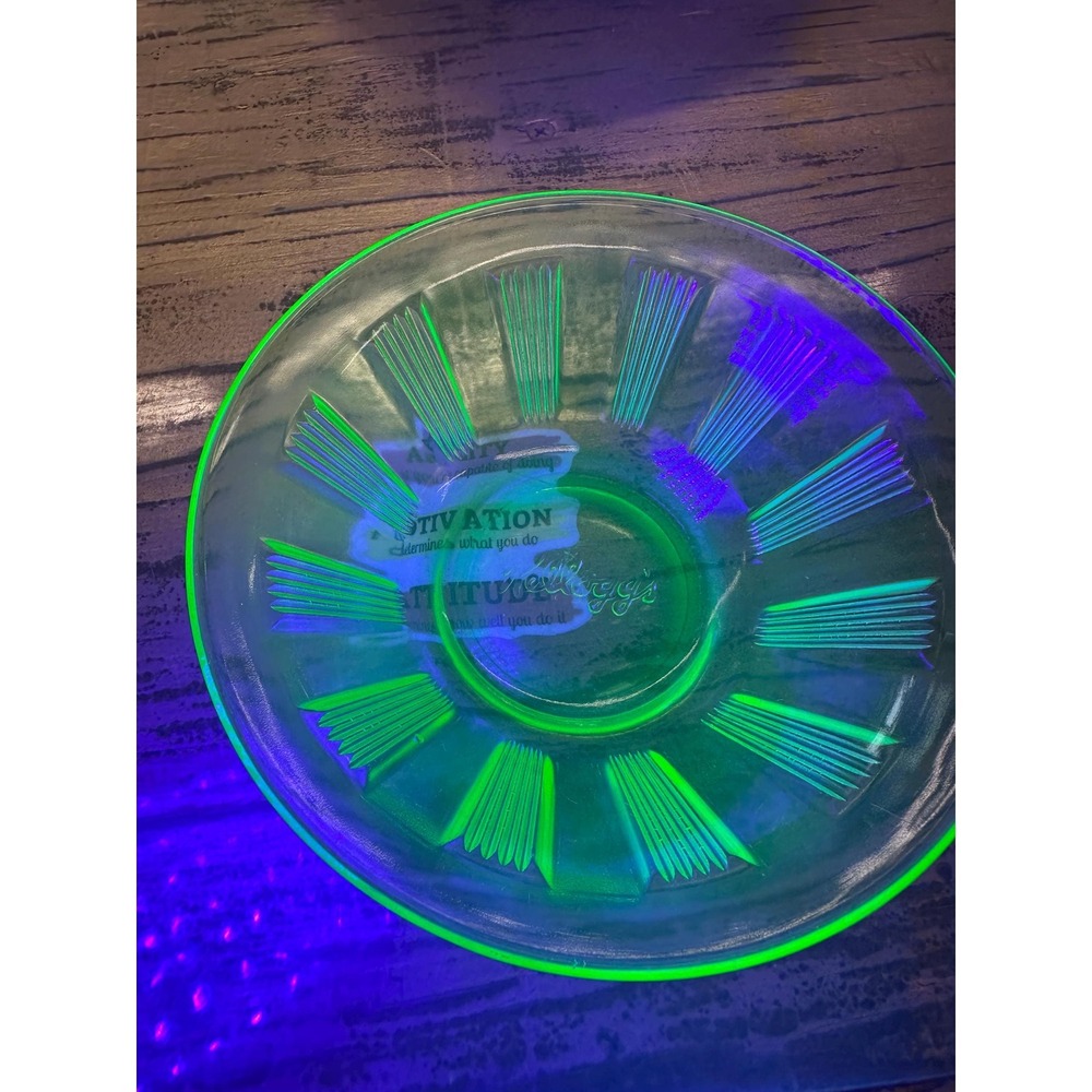 Rare Uranium Kelloggs Cereal Bowl
